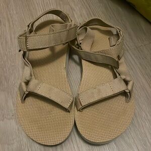 Tan Teva Sandals